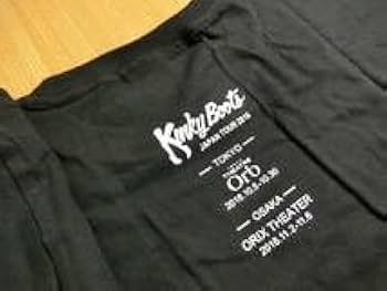 キンキーブーツ　kinkboots Tシャツ 送料無料]特別お値引き キンキーブーツ Kinkyboots Tシャツ 黒色